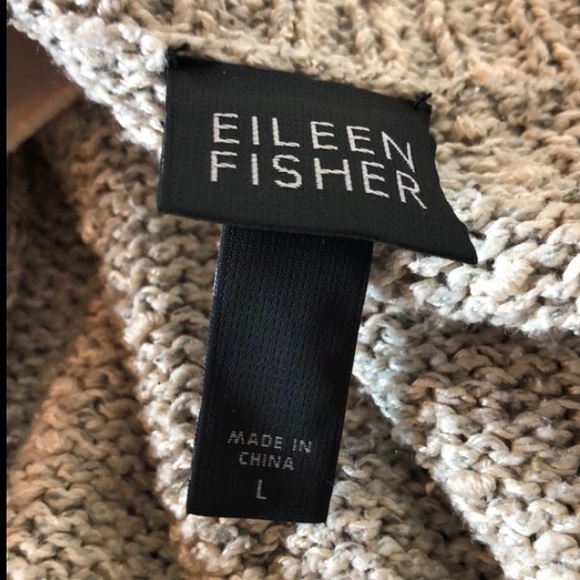 Eileen Fisher knit wrap cardigan - Picture 9 of 10